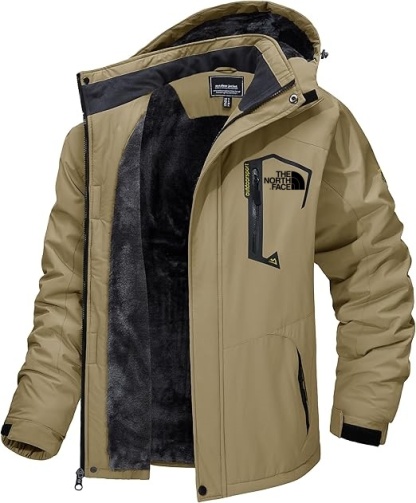 2025 TNF®-Ski Jackets Waterproof Fleece Jackets Insulated Ski Jackets Parkas