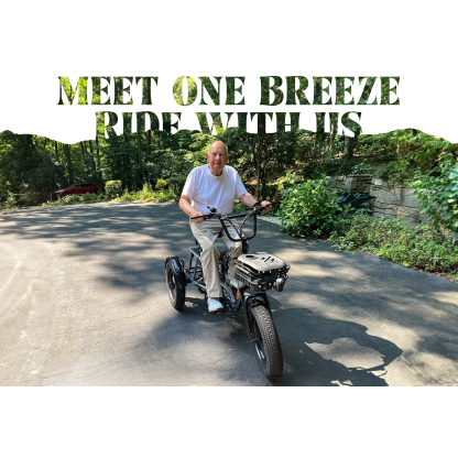 Meet One Breeze Folding Electric Trike