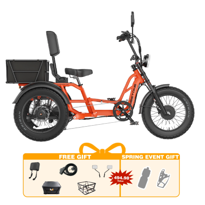 Meet One Tour 2.0 Dual Motor Electric Trike