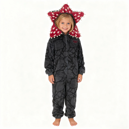 Strangers Thing Demogorgon Onesie Fleece Jumpsuit 