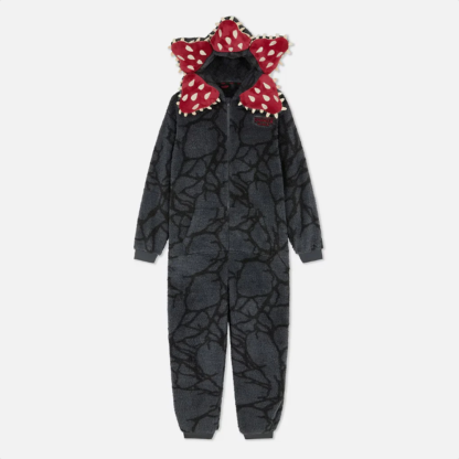 Strangers Thing Demogorgon Onesie Fleece Jumpsuit 