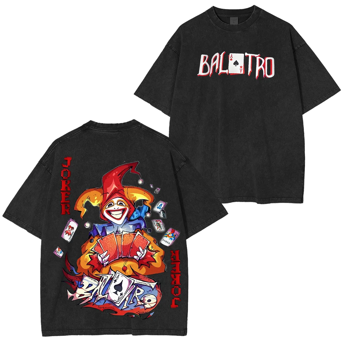 Balatro Droll Joker Unisex Washed T-shirt