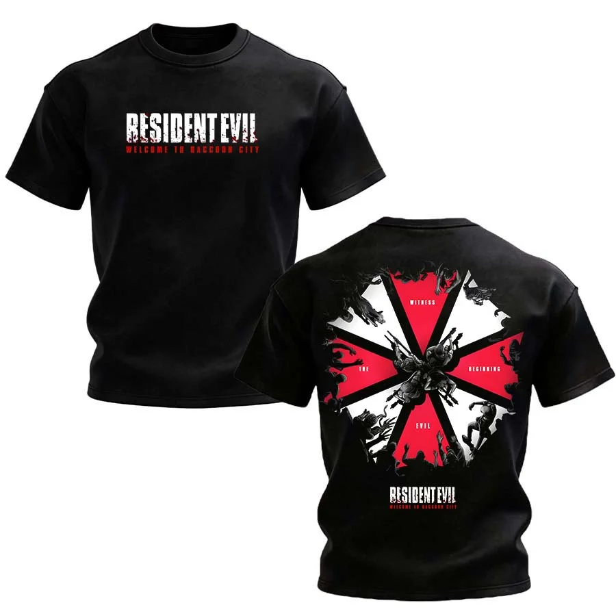 Resident Evil Umbrella Corporation Printed Unisex Oversized T-shirt
