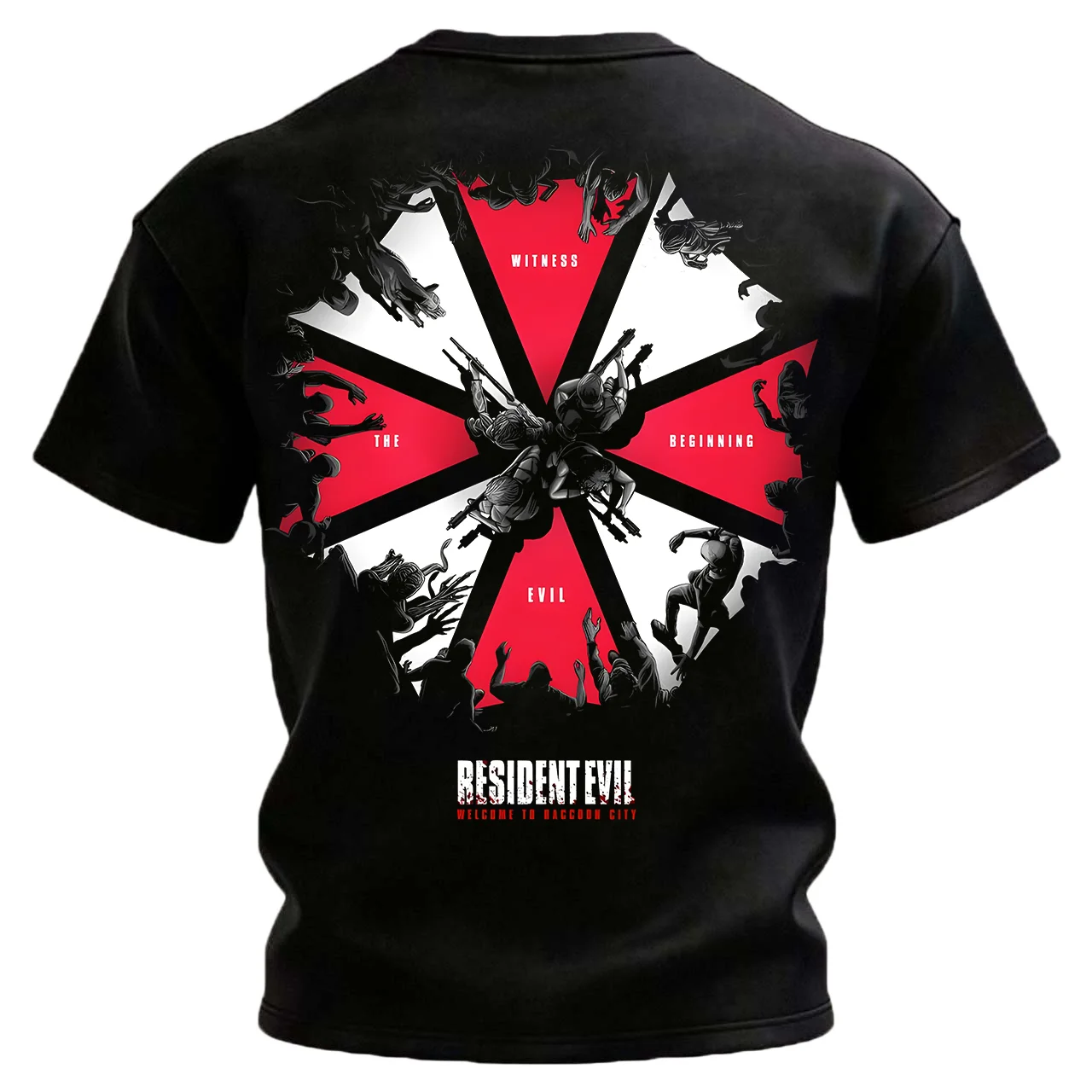 Resident Evil Umbrella Corporation Printed Unisex Oversized T-shirt
