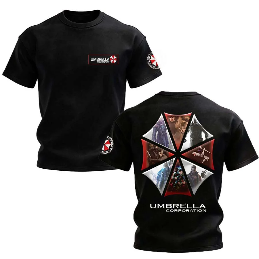 Resident Evil Umbrella Corporation Printed Unisex Oversized T-shirt
