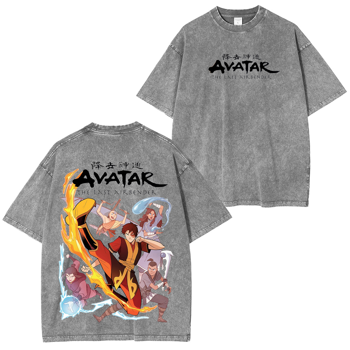 Avatar: The Last Airbender Prince Zuko Unisex Washed T-Shirt
