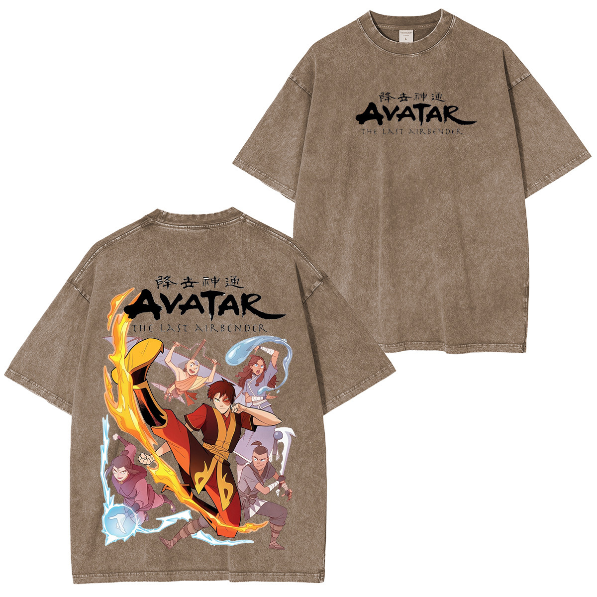 Avatar: The Last Airbender Prince Zuko Unisex Washed T-Shirt