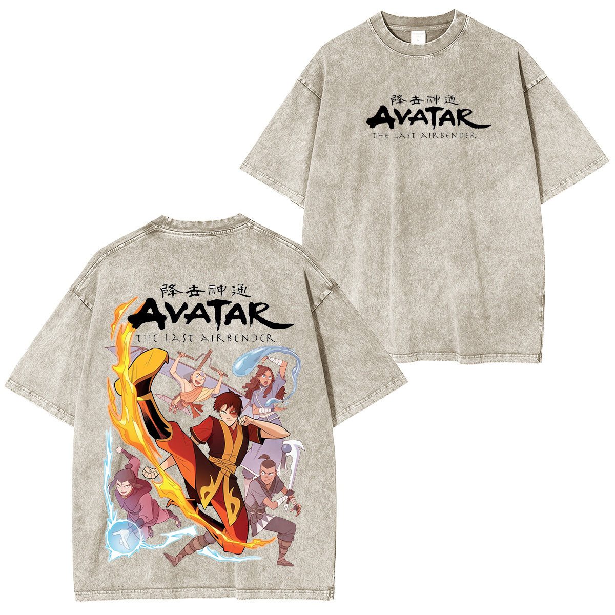 Avatar: The Last Airbender Prince Zuko Unisex Washed T-Shirt