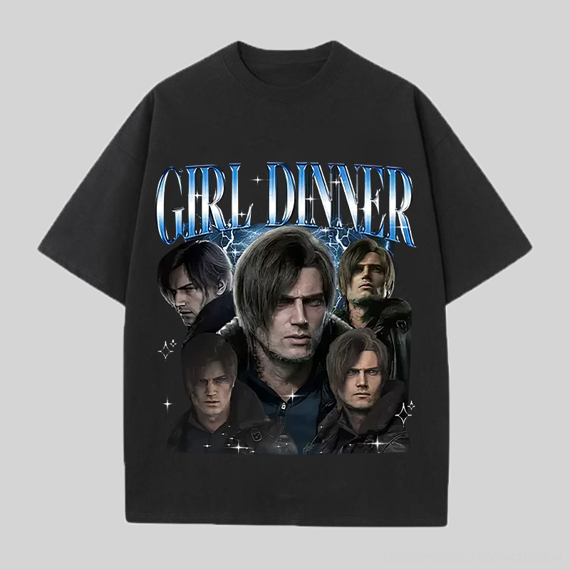 Resident Evil Leon S. Kennedy Printed Unisex Oversized T-shirt