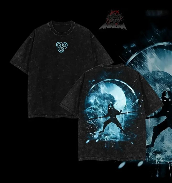 Avatar The Last Airbender Unisex Washed T-Shirt