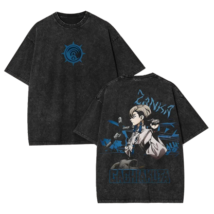 Gachiakuta Zanka Nijiku Unisex Washed T-Shirt