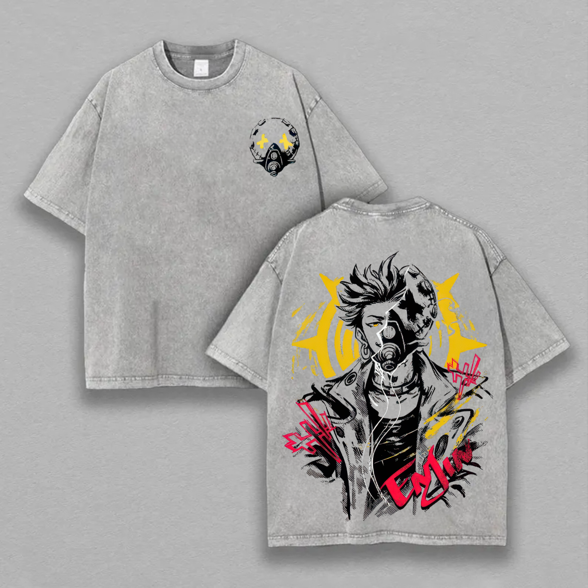 Gachiakuta Enjin Unisex Washed T-Shirt