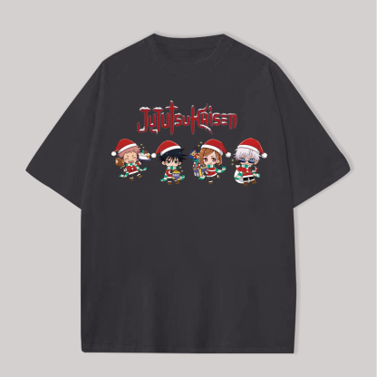 Jujutsu Kaisen Christmas Unisex T-shirt