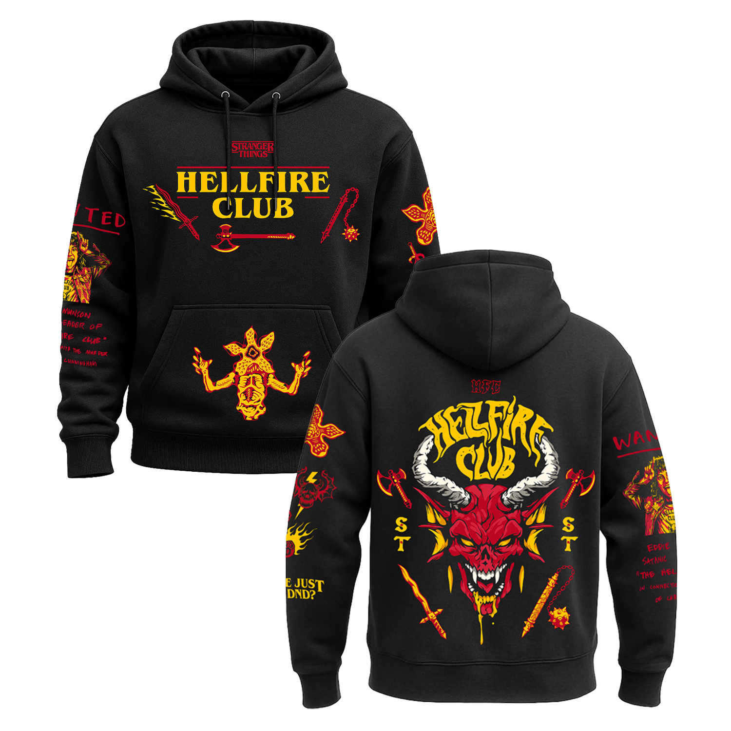 Stranger Things Hellfire Club Unisex Hoodie