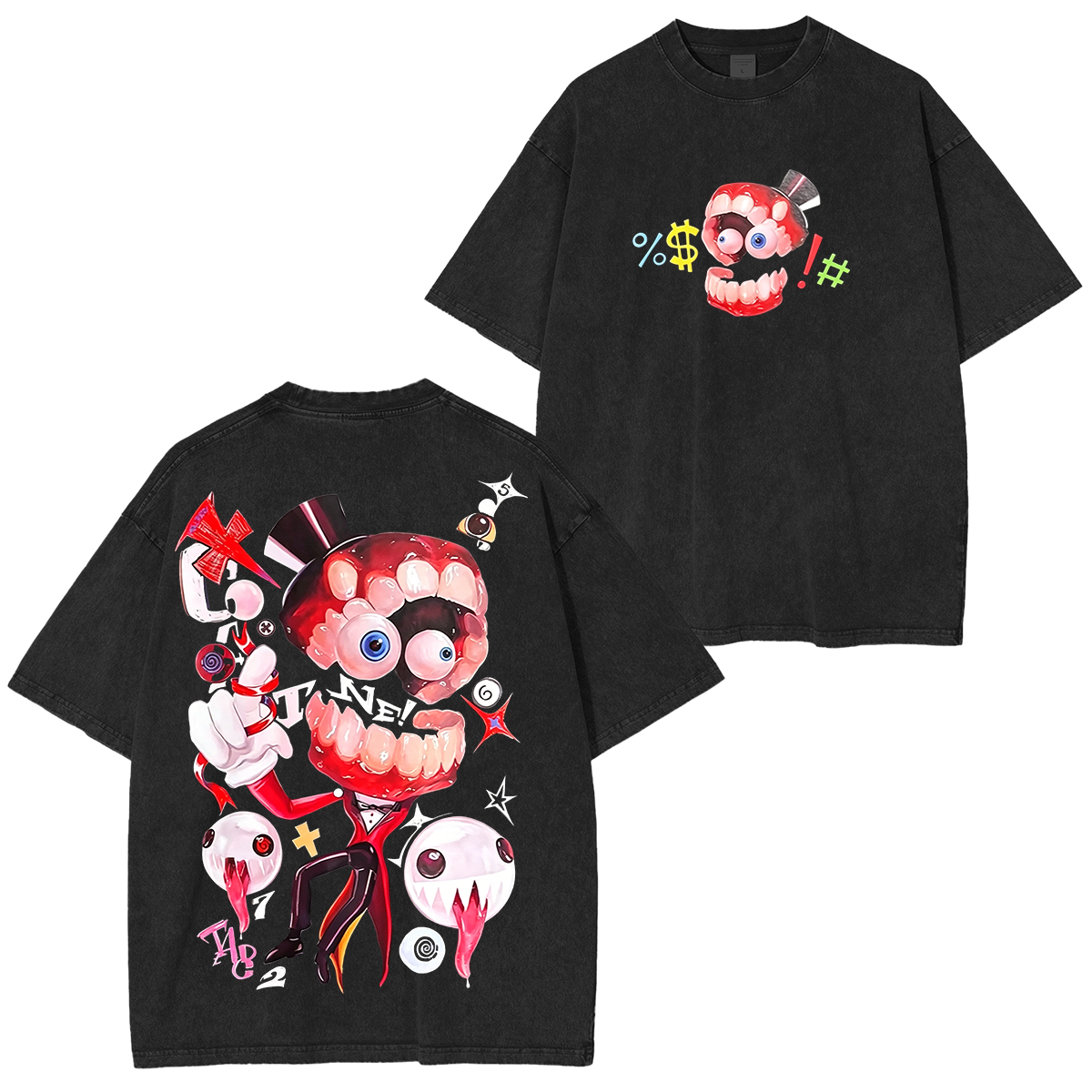 The Amazing Digital Circus Printed Unisex Washed T-Shirt