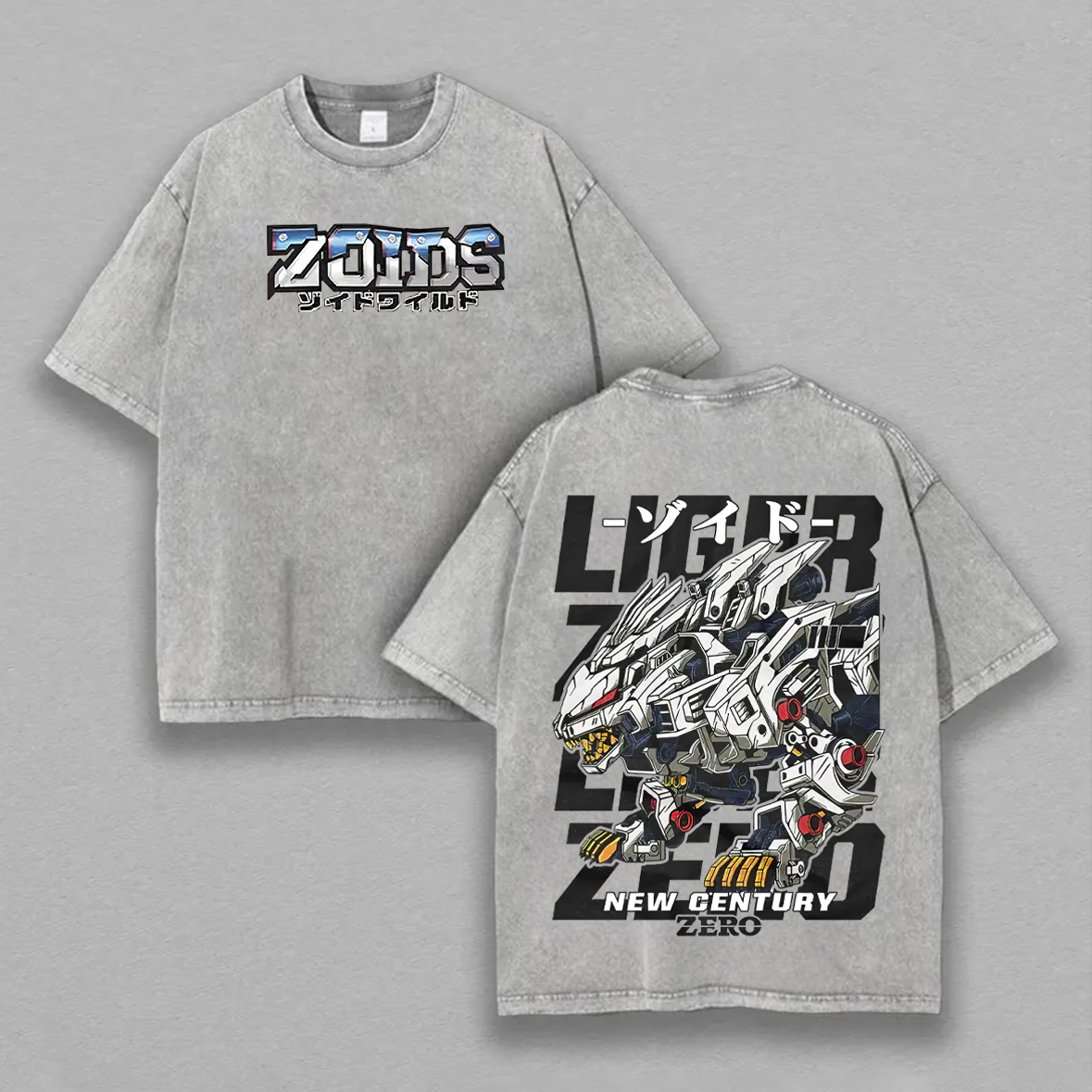 Liger Zero Zoids New Century : Zero Unisex Washed T-Shirt