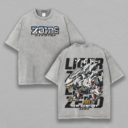Liger Zero Zoids New Century : Zero Unisex Washed T-Shirt