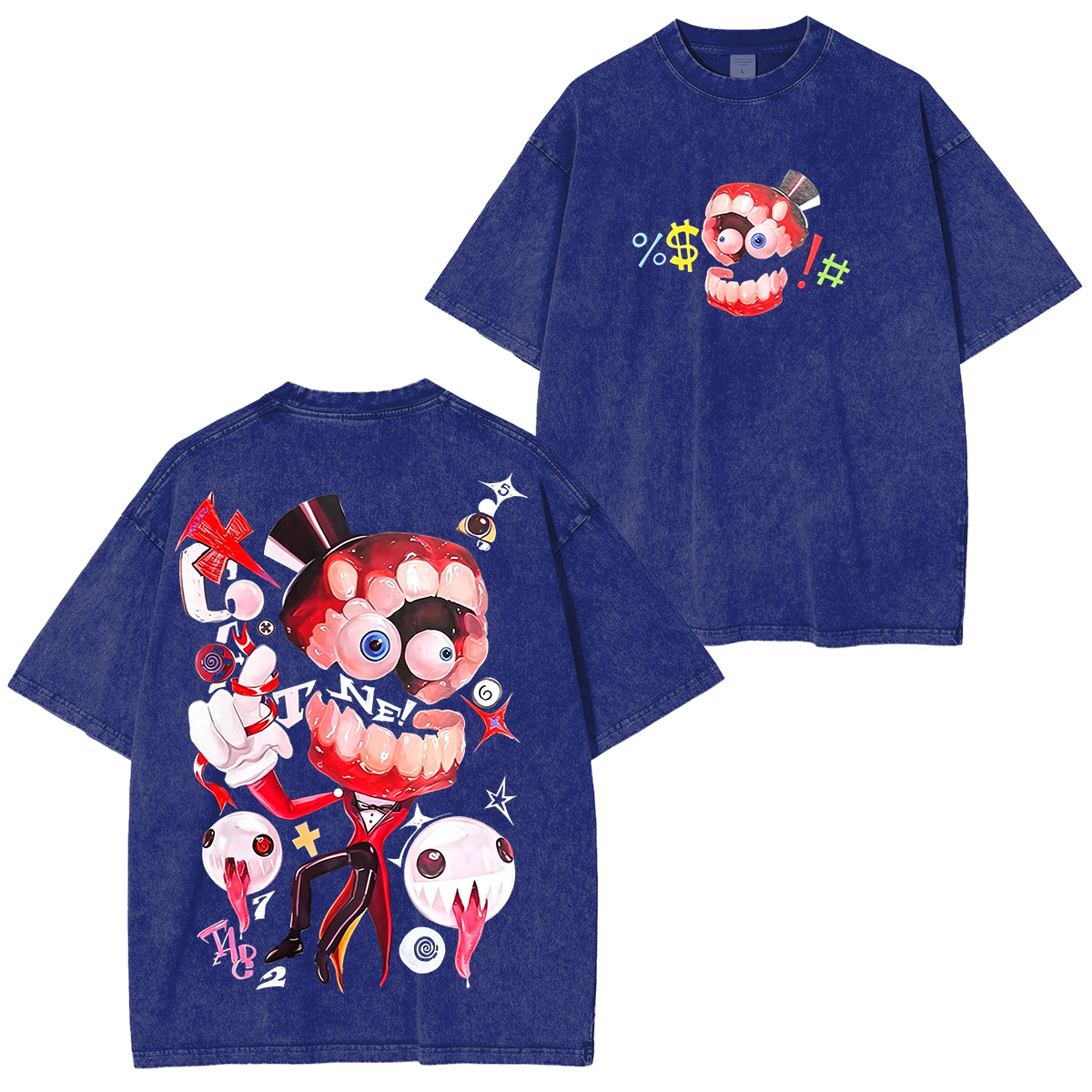 The Amazing Digital Circus Printed Unisex Washed T-Shirt