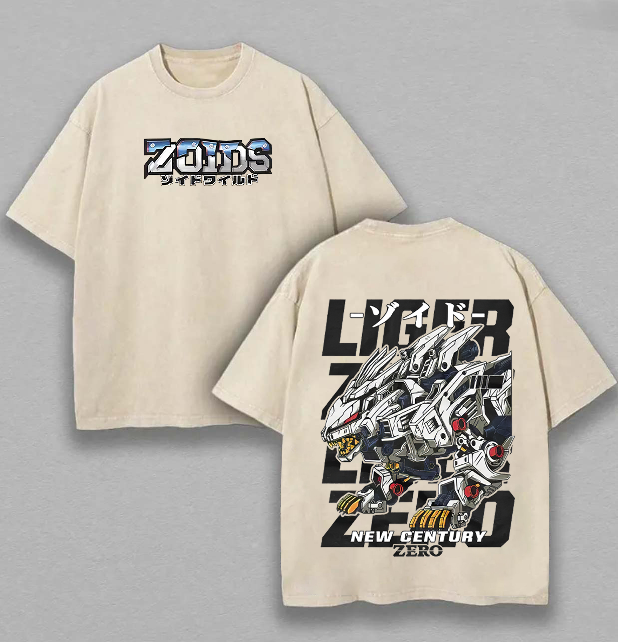 Liger Zero Zoids New Century : Zero Unisex Washed T-Shirt