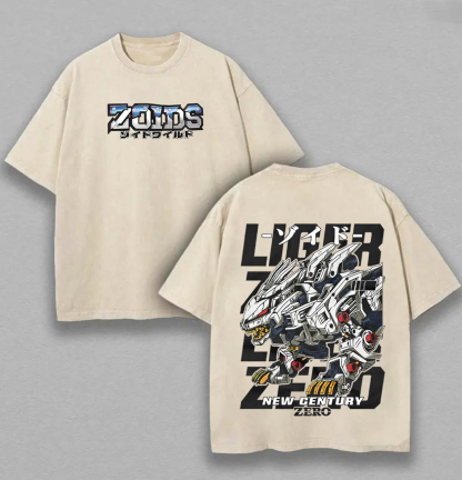 Liger Zero Zoids New Century : Zero Unisex Washed T-Shirt