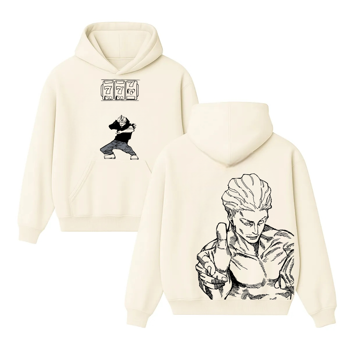 Jujutsu Kaisen Hakari Kinji Printed Unisex Hoodie