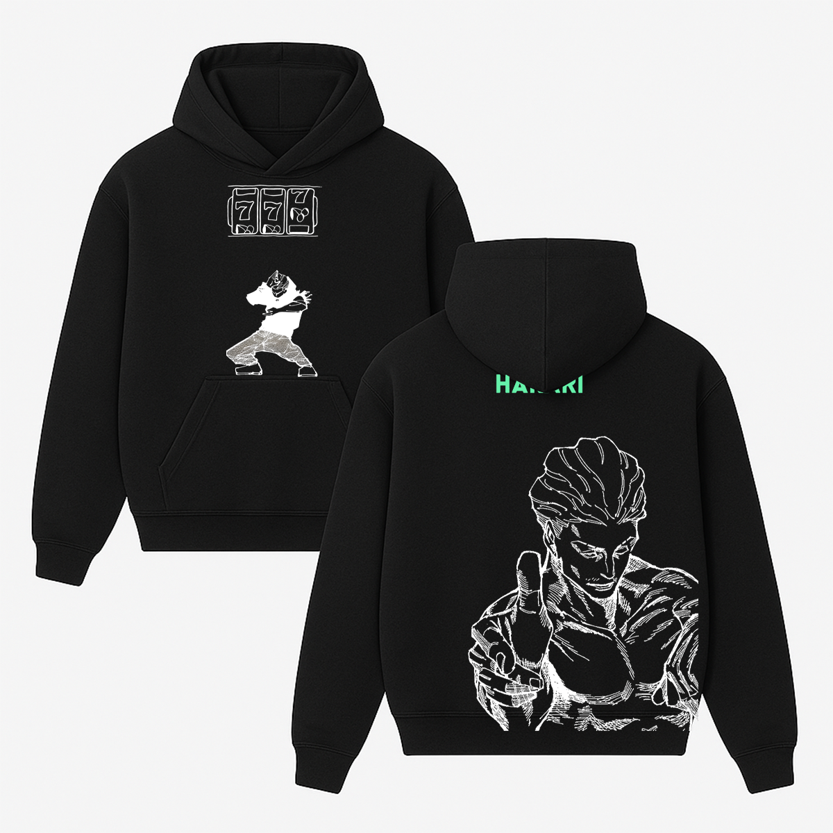 Jujutsu Kaisen Hakari Kinji Printed Unisex Hoodie