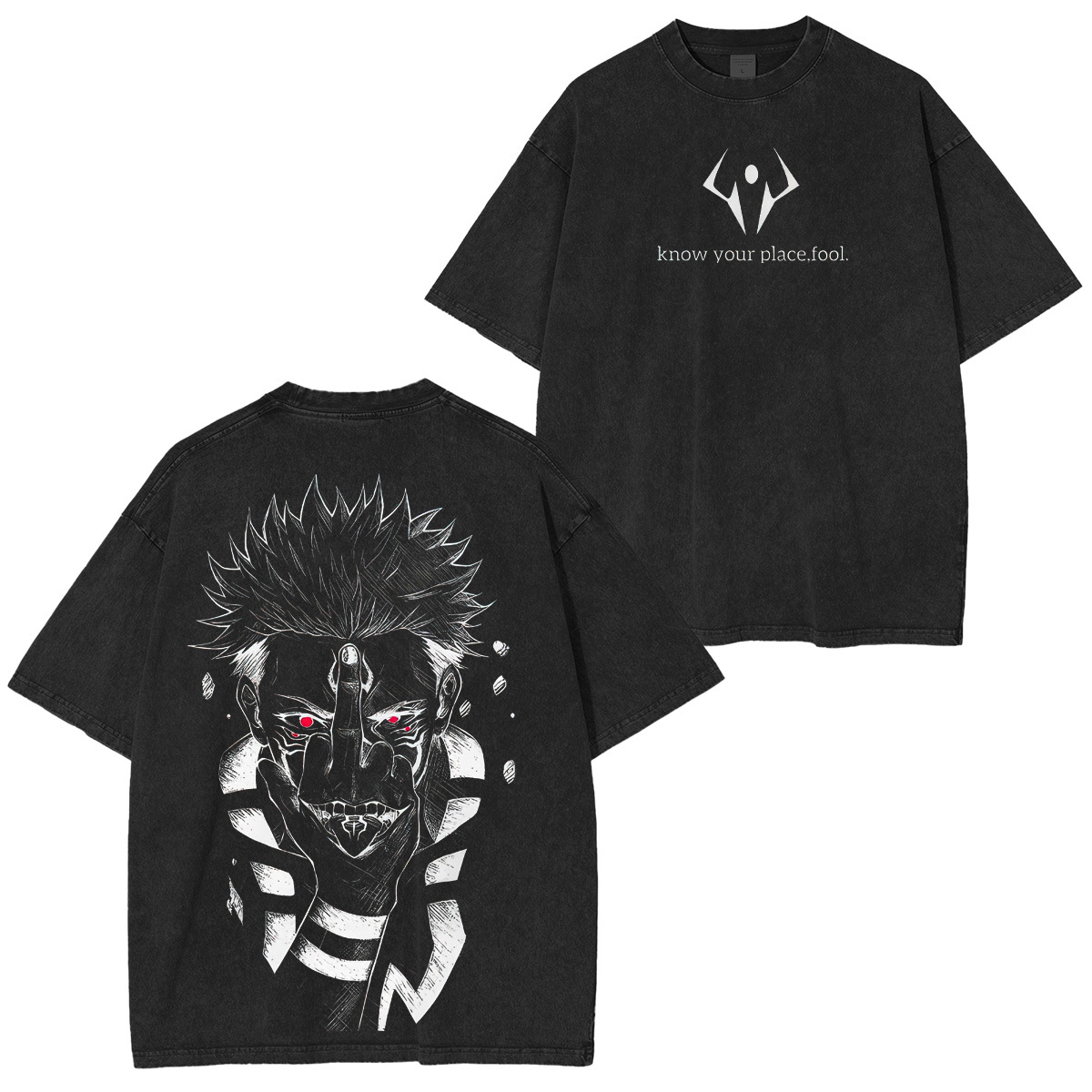 Jujutsu Kaisen :Ryomen Sukuna Unisex Washed T-Shirt