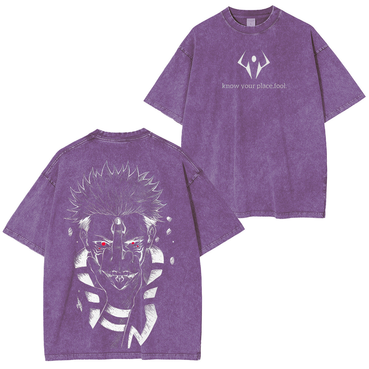 Jujutsu Kaisen :Ryomen Sukuna Unisex Washed T-Shirt