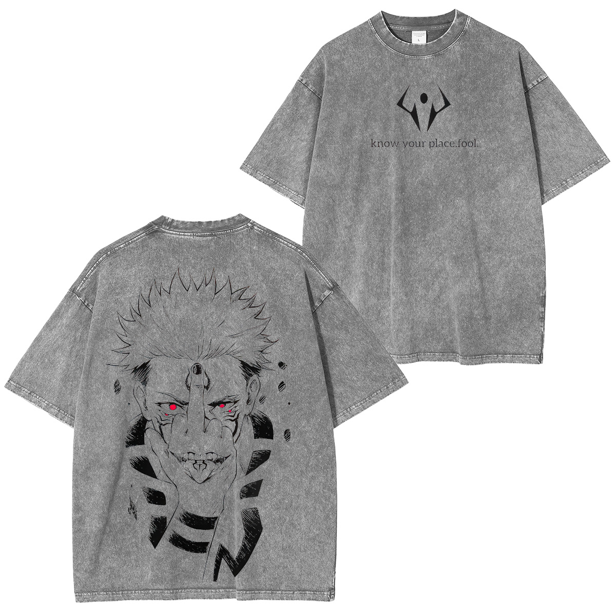 Jujutsu Kaisen :Ryomen Sukuna Unisex Washed T-Shirt