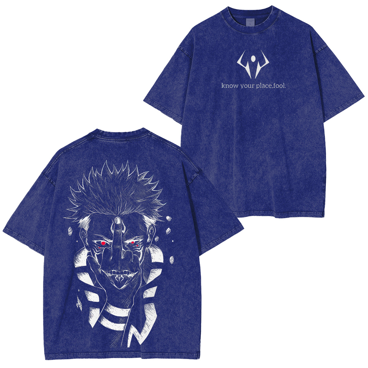 Jujutsu Kaisen :Ryomen Sukuna Unisex Washed T-Shirt