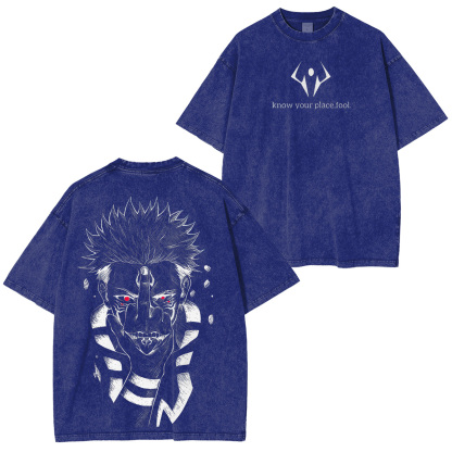 Jujutsu Kaisen :Ryomen Sukuna Unisex Washed T-Shirt