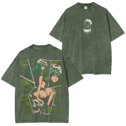 Bleach Neliel Tu Odelschwanck Printed Unisex Oversized T-Shirt