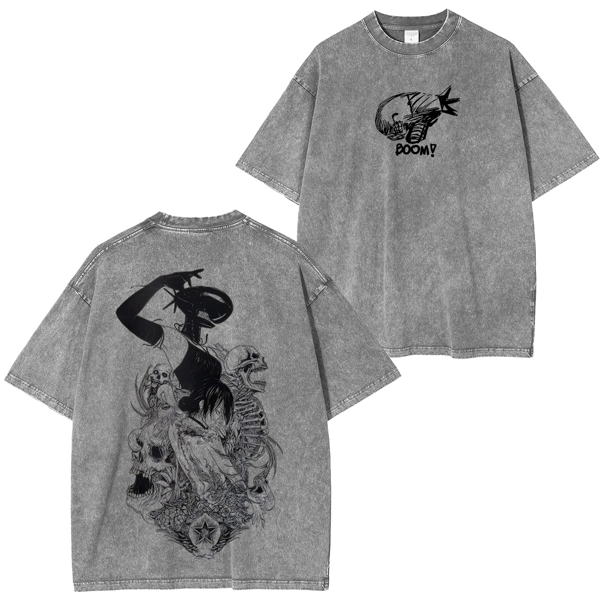 Chainsaw Man Makima Power Unisex Washed T-Shirt