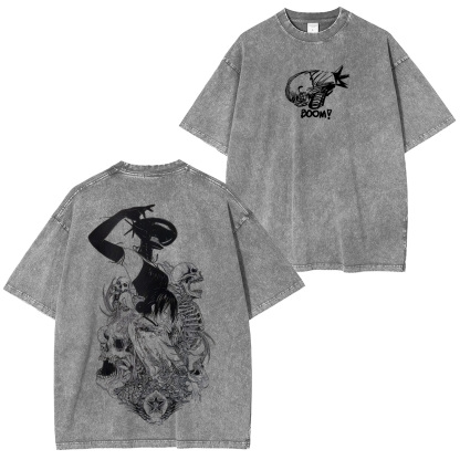 Chainsaw Man Makima Power Unisex Washed T-Shirt