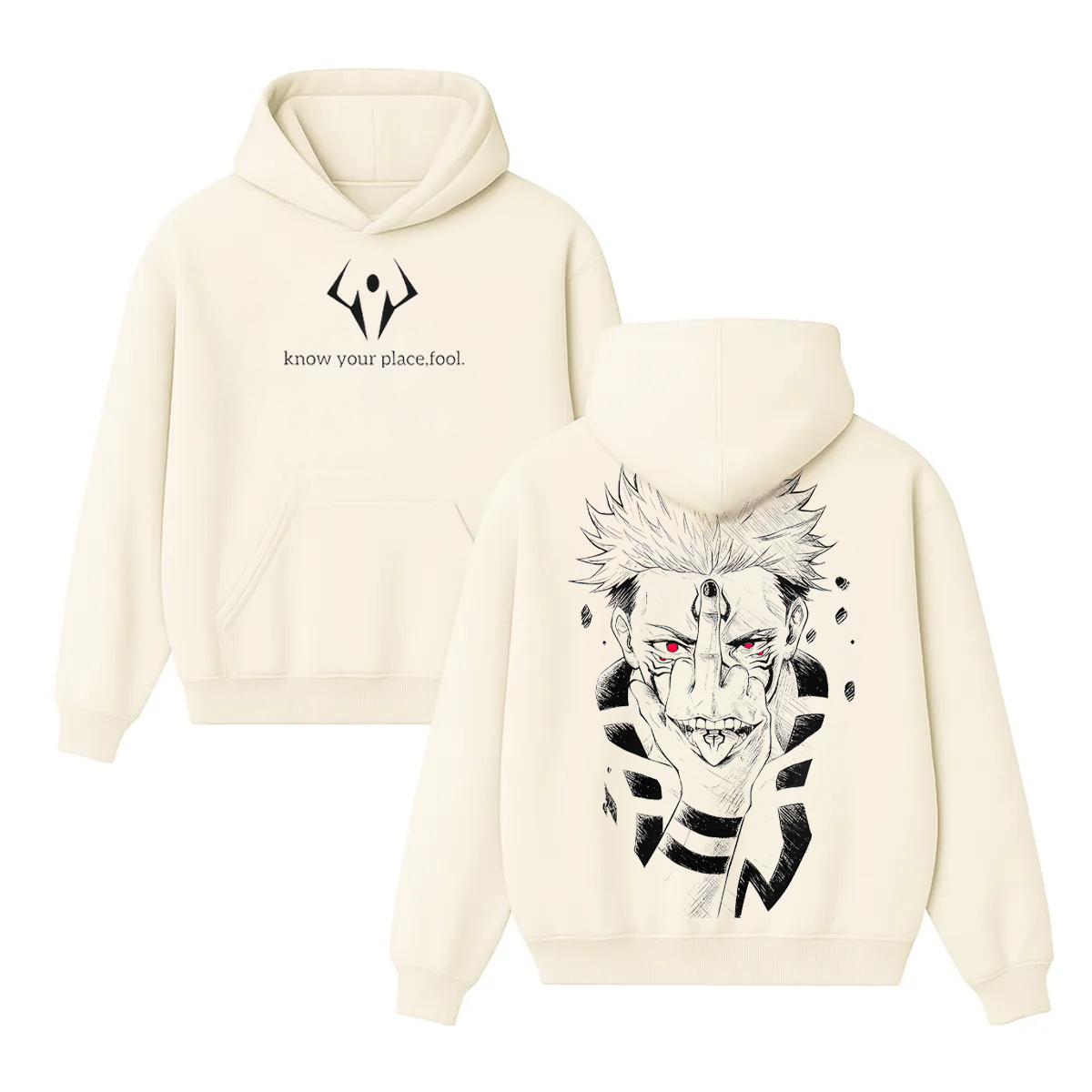 Jujutsu Kaisen :Ryomen Sukuna Unisex Hoodie