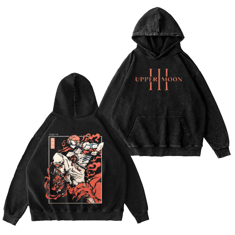 Demon Slayer Akaza Unisex Washed T-Shirt