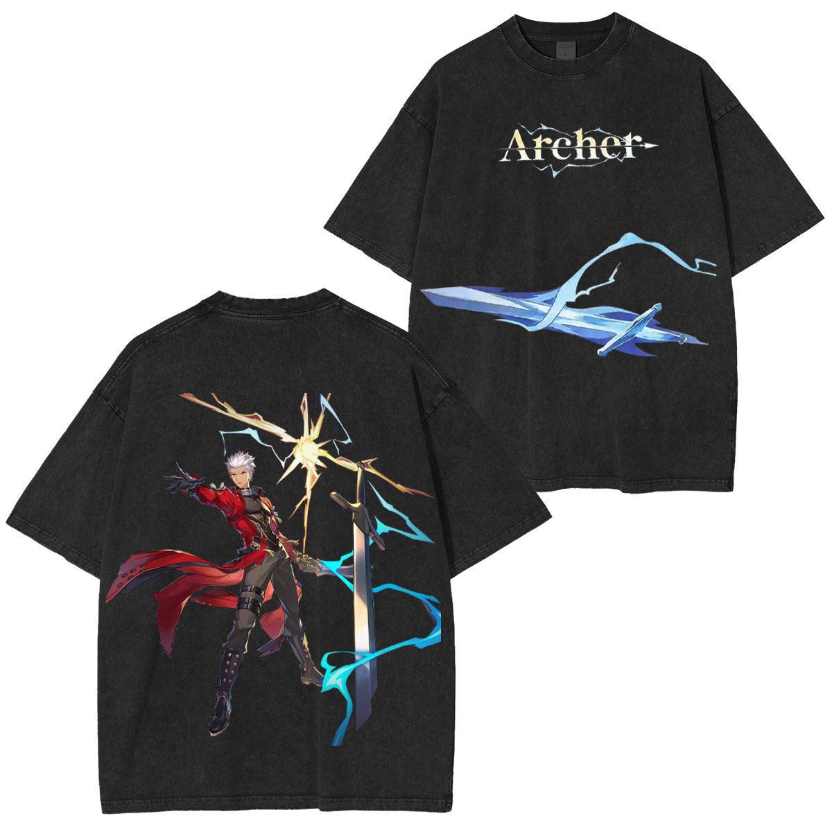 Fate/stay night Archer Unisex Washed T-Shirt