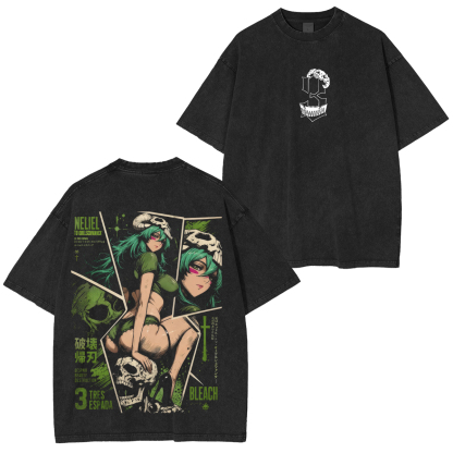 Bleach Neliel Tu Odelschwanck Printed Unisex Oversized T-Shirt