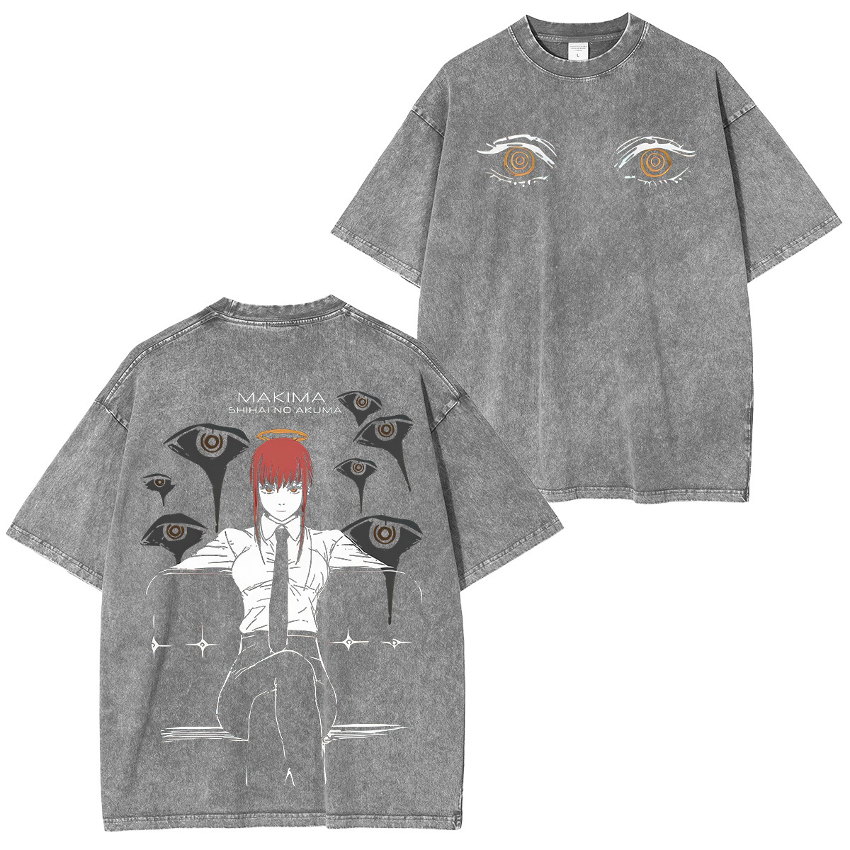 Chainsaw Man Makima Unisex Washed T-Shirt