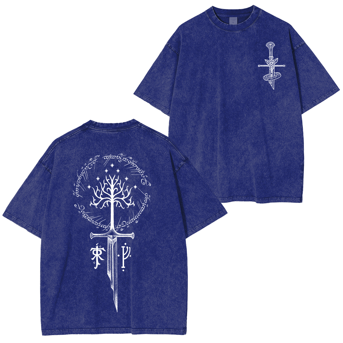 The Lord of the Rings White Tree of Gondor Unisex Washed T-Shirt