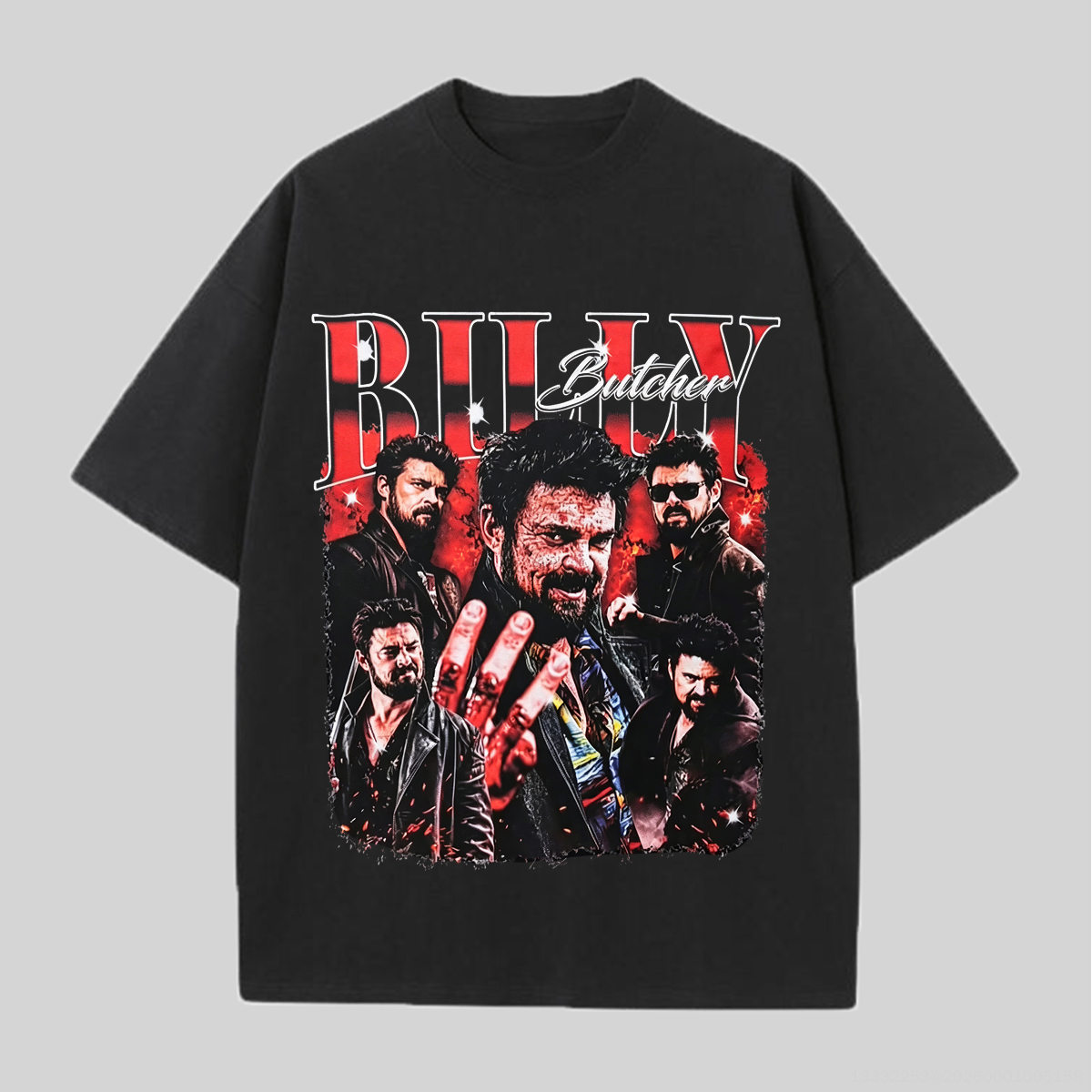 Billy Butcher Printed Unisex Washed T-Shirt
