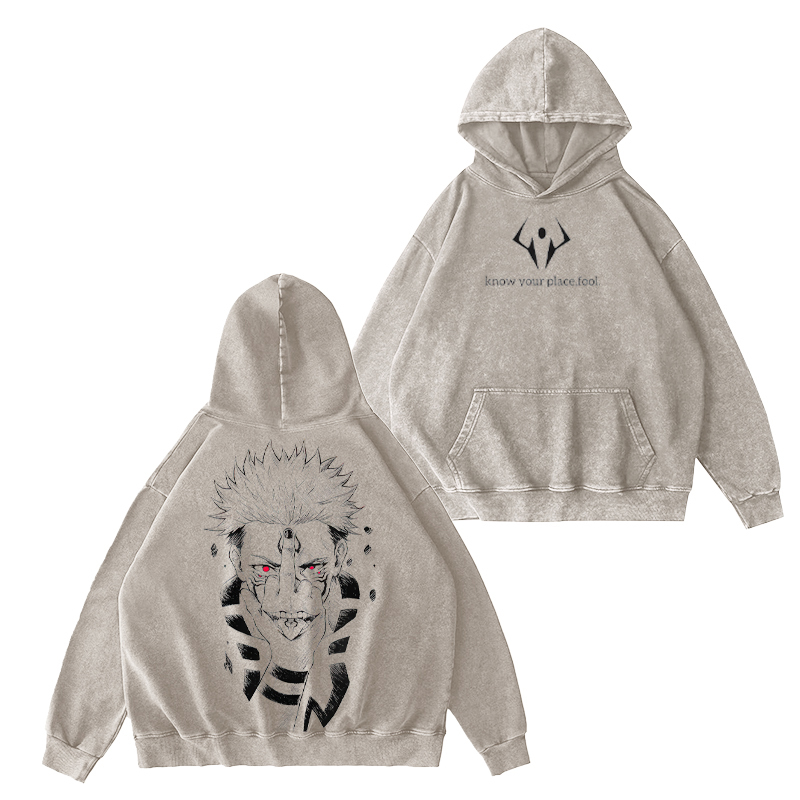 Jujutsu Kaisen :Ryomen Sukuna Unisex Washed T-Shirt