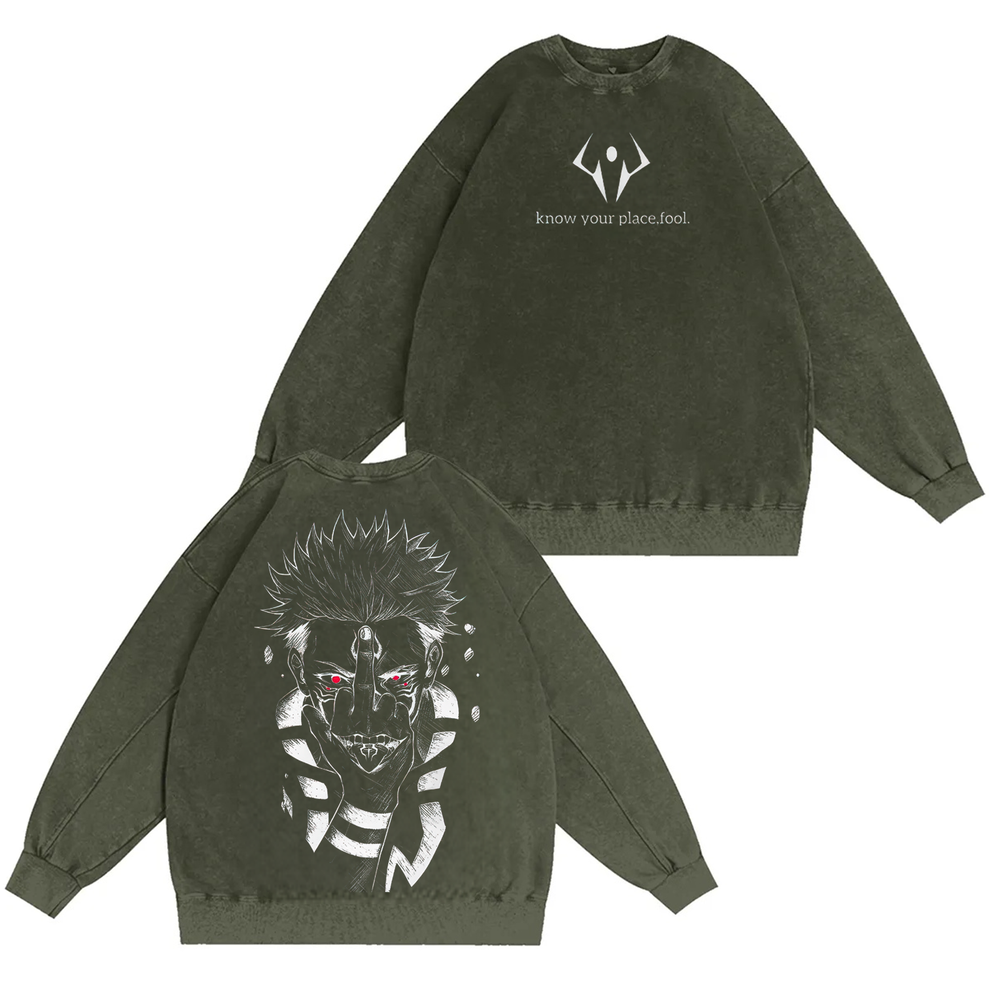 Jujutsu Kaisen :Ryomen Sukuna Unisex Washed T-Shirt