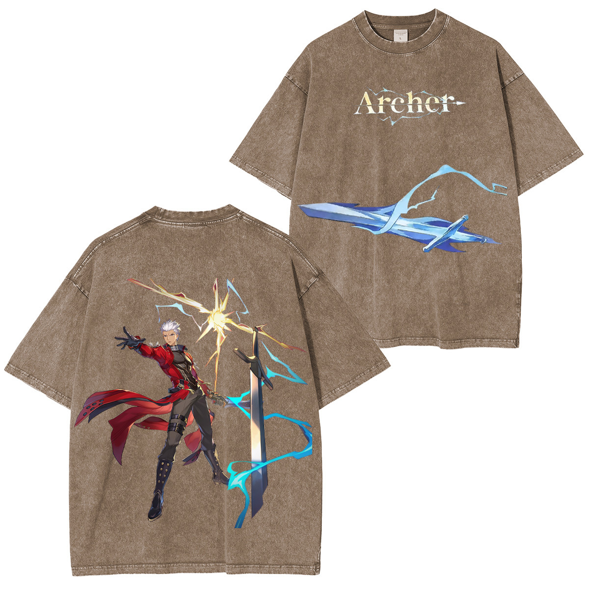 Fate/stay night Archer Unisex Washed T-Shirt