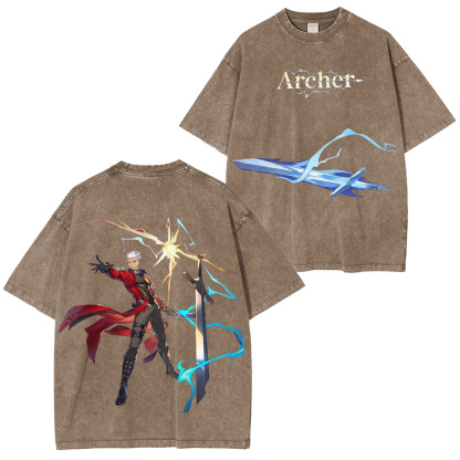 Fate/stay night Archer Unisex Washed T-Shirt