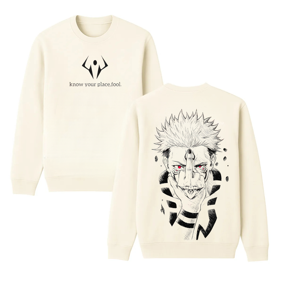 Jujutsu Kaisen :Ryomen Sukuna Unisex Sweatshirt