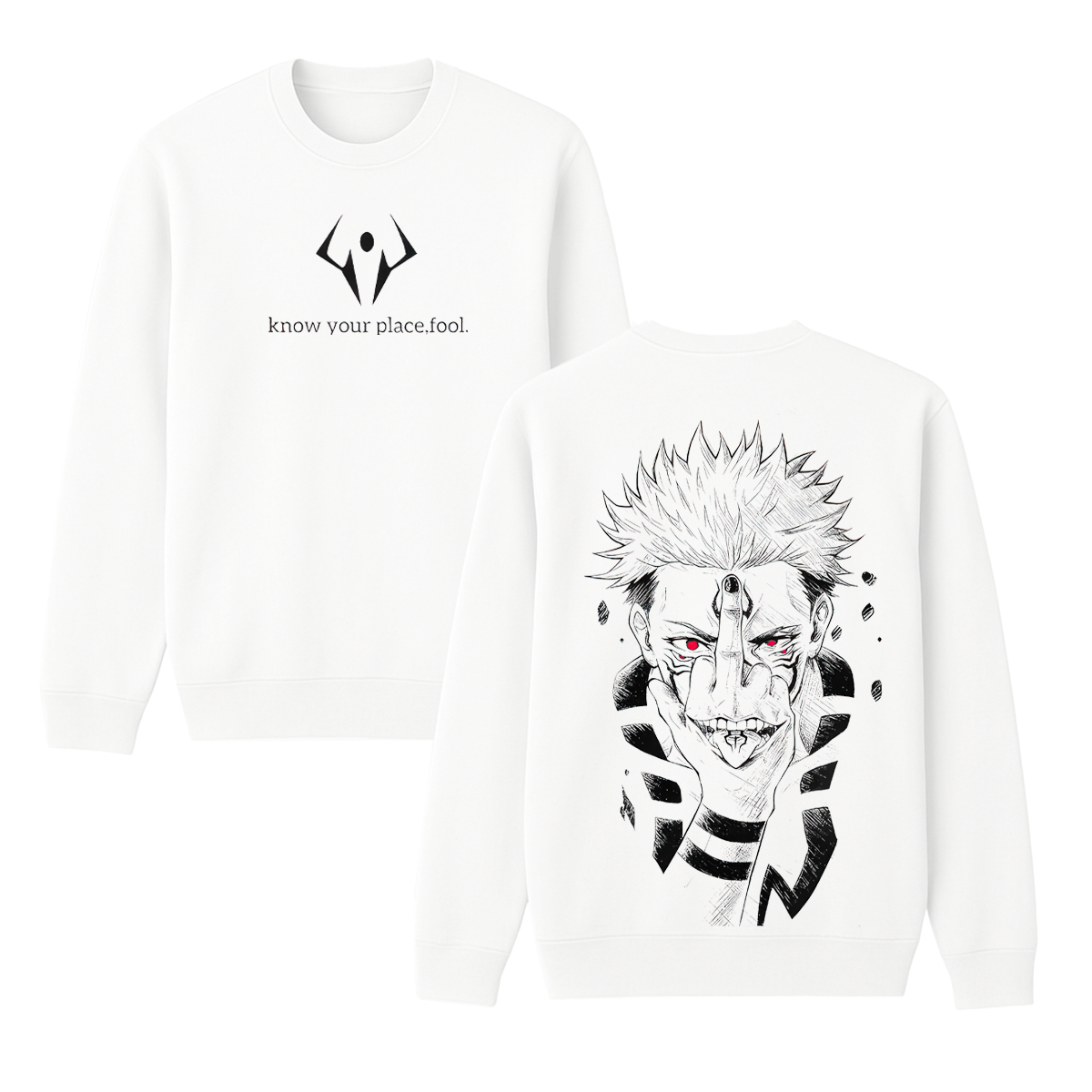 Jujutsu Kaisen :Ryomen Sukuna Unisex Sweatshirt