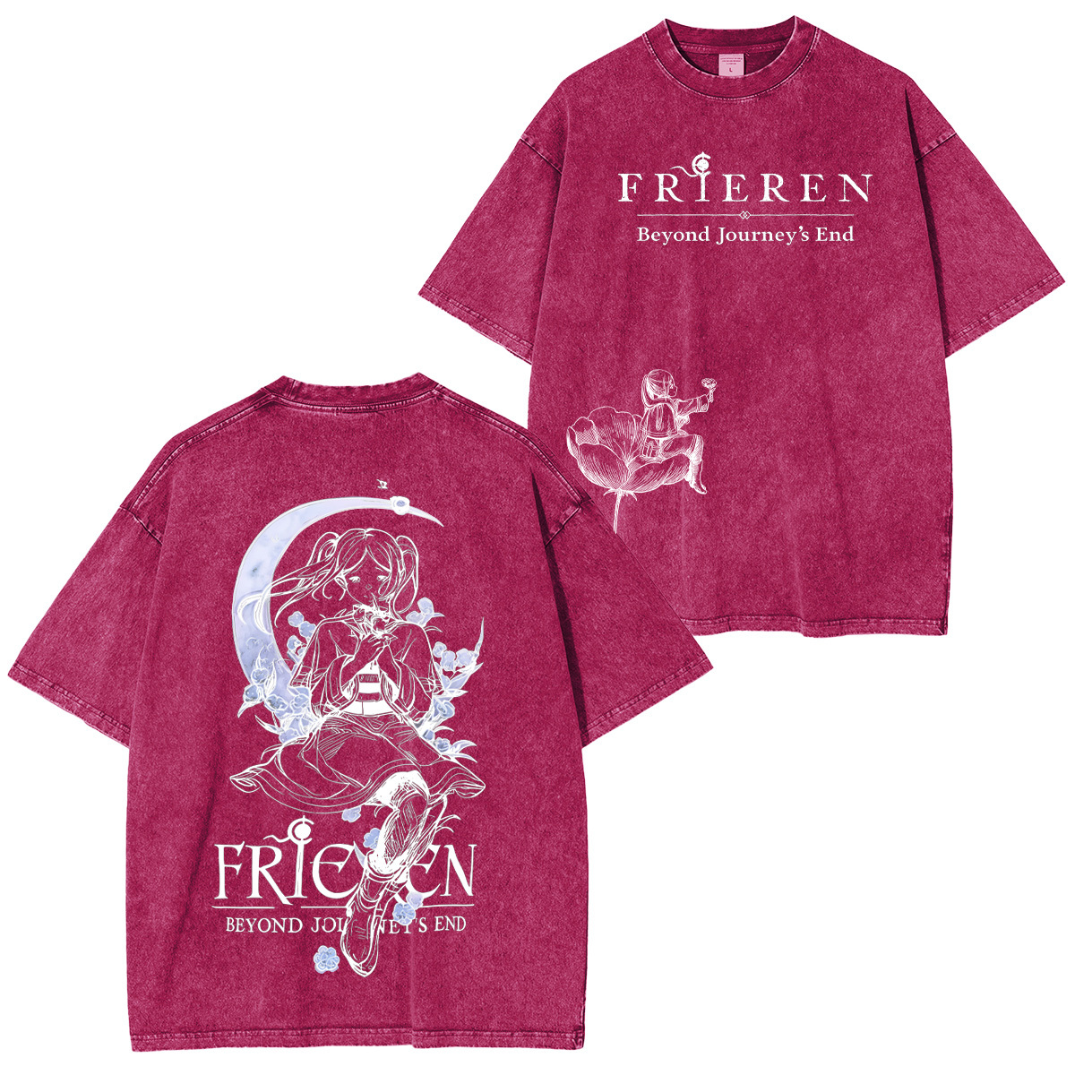 Frieren: Beyond Journey's End Unisex Washed T-Shirt