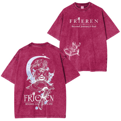 Frieren: Beyond Journey's End Unisex Washed T-Shirt
