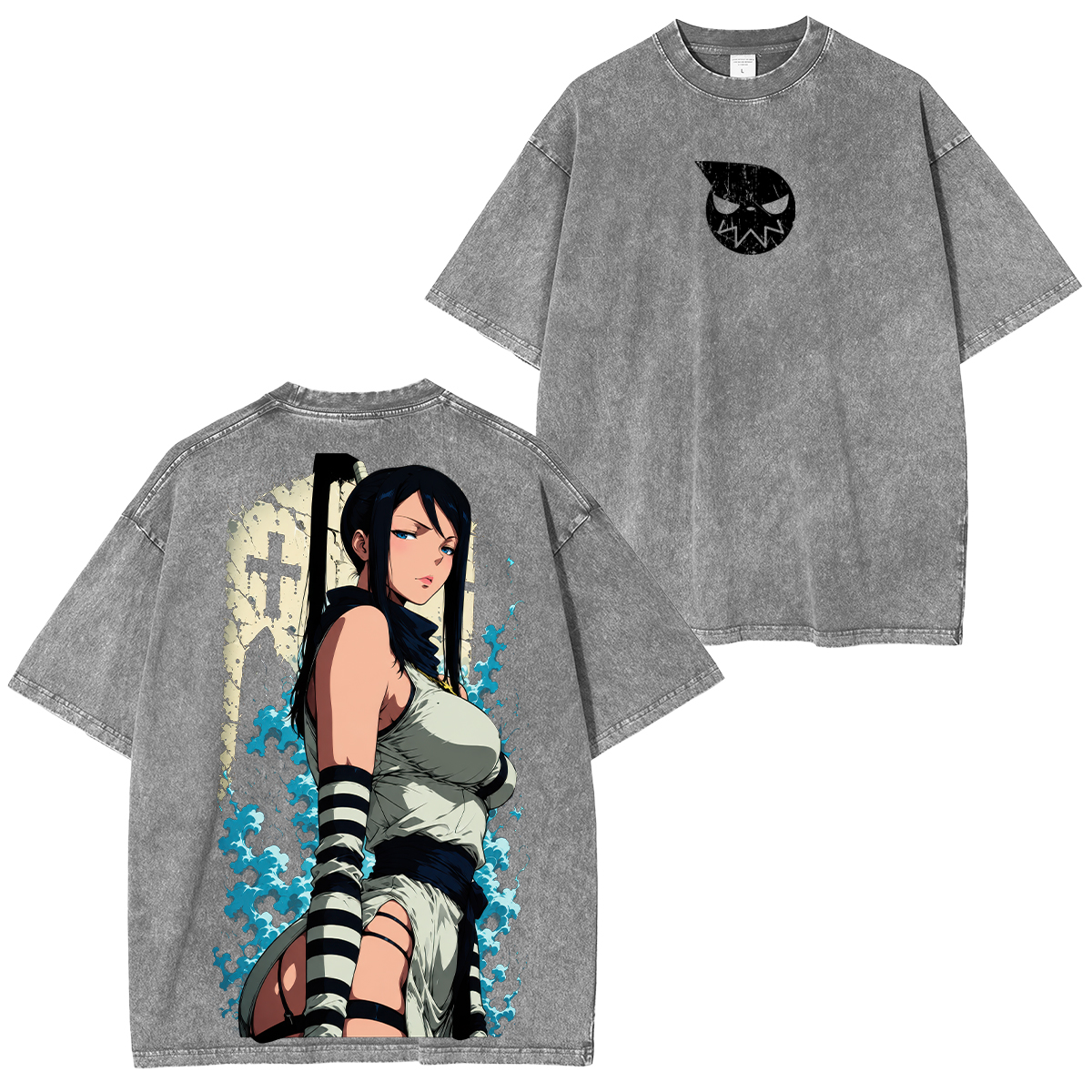 Soul Eater Tsubaki Printed Unisex Oversized T-Shirt